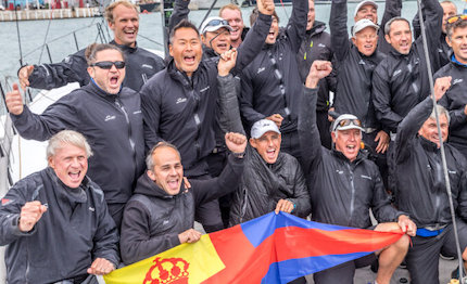 tp52 sled con checco bruni alla tattica vince mondiale super series