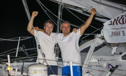 transat jacques vabre un bel 176 posto tra gli imoca per pedote