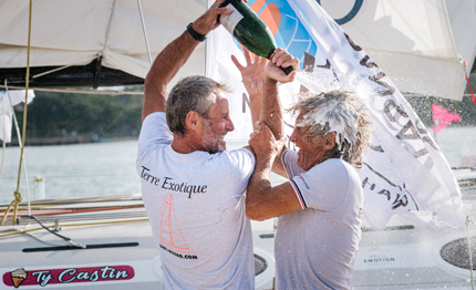 transat jacques vabre grande festa per ultima barca