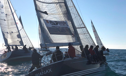 bella giornata ad anzio nettuno per campionati invernali altura j24