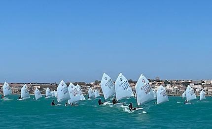optimist tre prova disputate marina di ragusa
