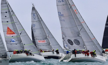 lignano temporali non fermano la regata dei due golfi