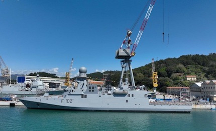 fincantieri consegnata la seconda corvetta per il qatar
