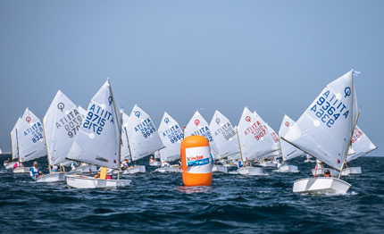 optimist arzachena vento ballerino nella seconda giornata di regate