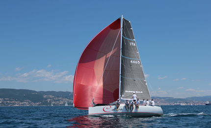 trieste un bel maestrale per la coppa primavera