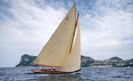 le vele epoca napoli olympian 1913 primo capri vince il premio tiberio