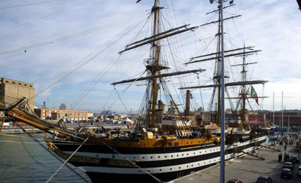 marina militare inizia la campagnia istruzione della vespucci
