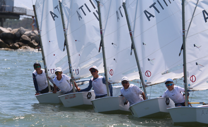 optimist la squadra fraglia vela riva vince il trofeo raul gardini