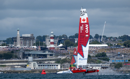 alti bassi per il team canada al great britain sail grand prix