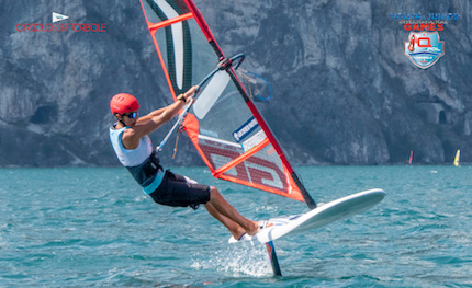 iniziati torbole gli iqfoil youth junior international games