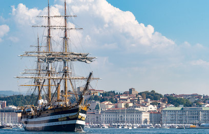 nave vespucci torna alla barcolana