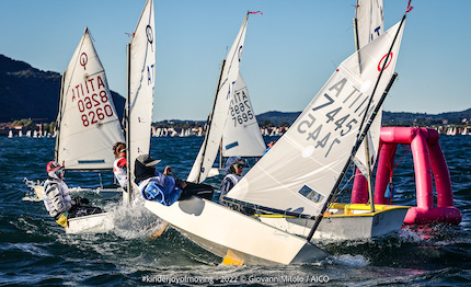 optimist dopo cinque tappe disputate il trofeo kinder ha suoi vincitori