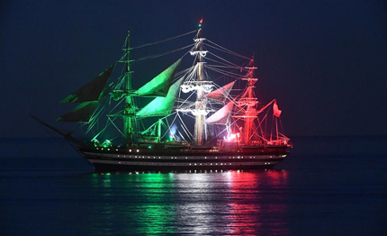amerigo vespucci saluta quot liberi nel vento quot