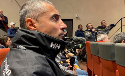 route du rhum giancarlo pedote rilassato prima della partenza