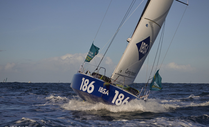 route du rhum in class 40 bona 176 beccaria 176