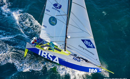 route du rhum alberto bona 176 dopo una settimana intensa
