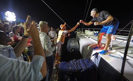 route du rhum 16 176 posto per giancarlo pedote