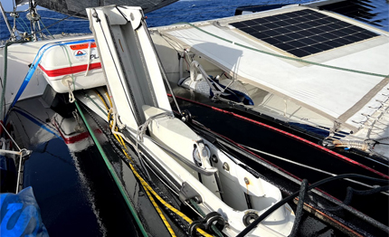 transatlantic race problemi bordo ma maserati tiene la testa