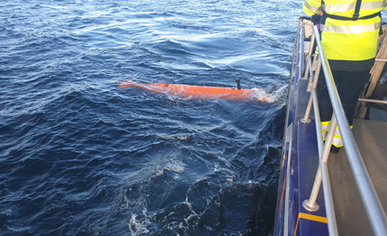 un nuovo veicolo autonomo subacqueo per studiare il mare di panarea