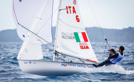 sof hyeres tanti italiani in gold fleet