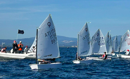 optimist punta ala tommaso geiger sempre leader