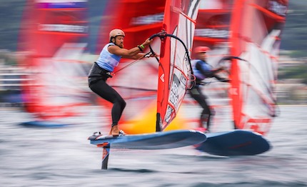 europeo iqfoil patrasso primo giorno di gold fleet con gli azzurri in evidenza
