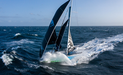 the ocean race sartia rotta per biotherm team holcim guida il gruppo