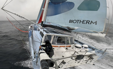 the ocean race biotherm termina con un percorso ridotto