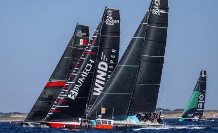 team jajo vince la vo65 in port race aia