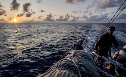 the ocean race le flotte puntano sud