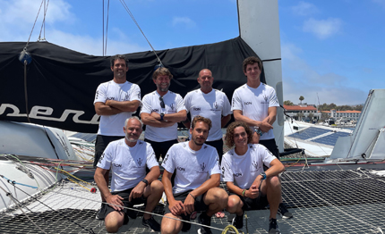 maserati multi 70 giovanni soldini sono partiti per la transpac