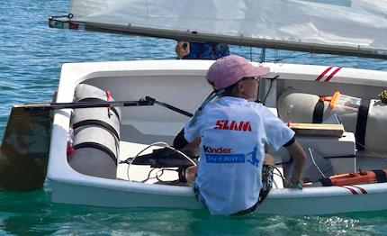 optimist monfalcone due prove per tutte le flotte