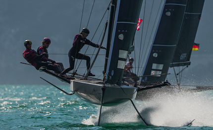 69f youth foiling gold cup torbole