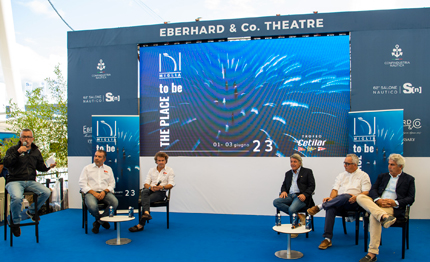salone nautico oggi tutta vela all eberhard co theatre con la 151 miglia class