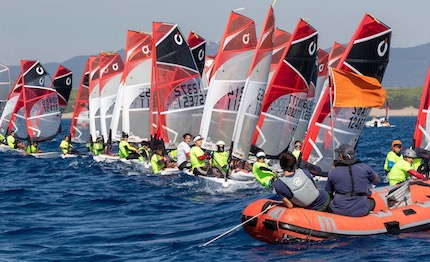 castiglione della pescaia prime due giornate della regata nazionale open skiff