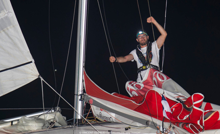 mini transat un gigantesco luca rosetti primo in guadalupa