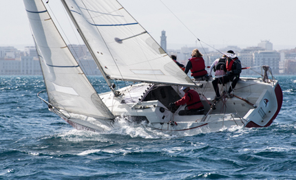 bari scirocco 20 nodi per la 1a giornata del trofeo bottiglieri