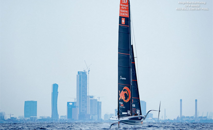 alinghi red bull racing pronto regatare jeddah