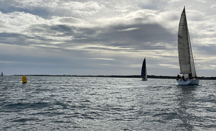 invernali poco vento per la terza prova di piu vela per tutti