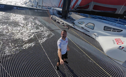 arkea ultim challenge anche anthony marchand si ferma cape town
