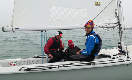 venezia poco vento per la carnival race