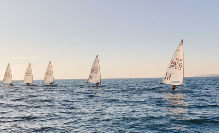 115 ilca ad anzio per la prima regata zonale