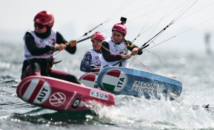 formula kite europeans 2024 si chiudono le qualifiche quattro italiani in gold fleet