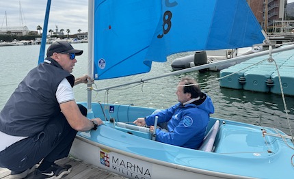 marina militare lega navale italiana prima scuola di vela hansa 303 per persone con disabilita