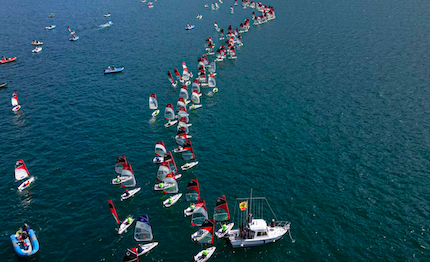 garda gran finale dell 8217 openskiff eurochallenge 1e della regata internazionale rs aero