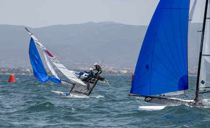 europeo nacra 15 in testa francesi praud mansouri