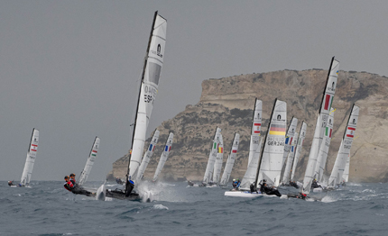 europeo nacra 15 vincono gli spagnoli daniel nora garcia de la casa
