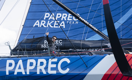 transat cic la vince yoann richomme su paprec arkea