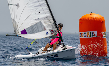 ramazzotti vincis vincono la regata nazionale rs aero alla calasetta sail week
