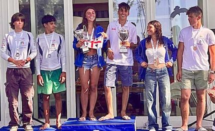 lago balaton 232 solo cagliari sul podio delle super series nacra
